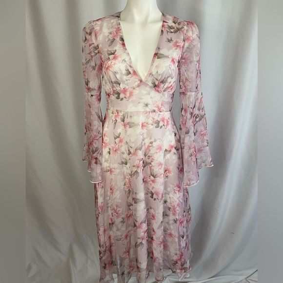 Area Stars Floral Midi Dress - Picture 4 of 8